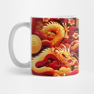 The Dragon's New Year Blessings Mug